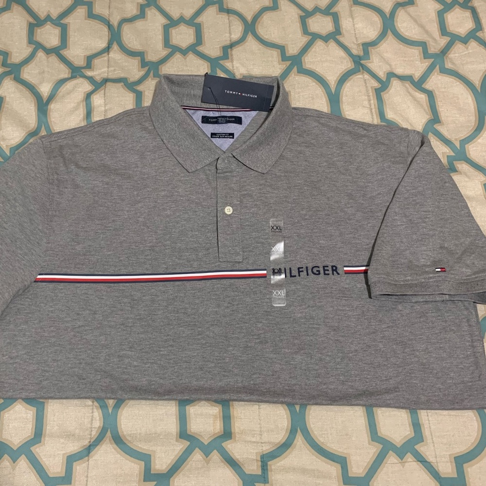 Tommy Hilfiger | Grey Short Sleeve Polo